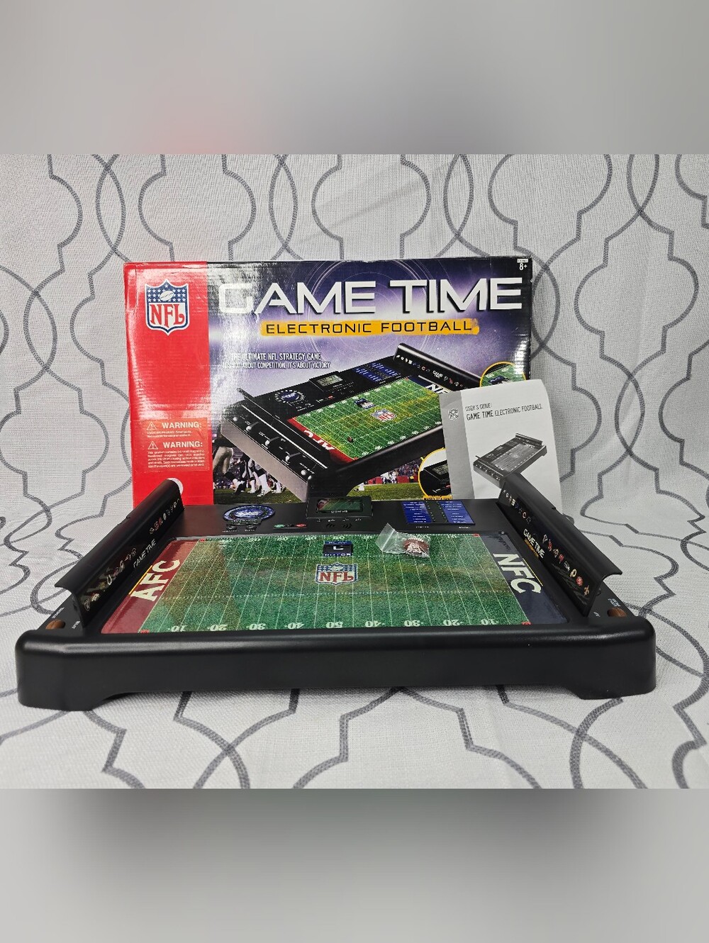 NFL Game Time Electronic Talking Football Game by Excalibur Works New OB